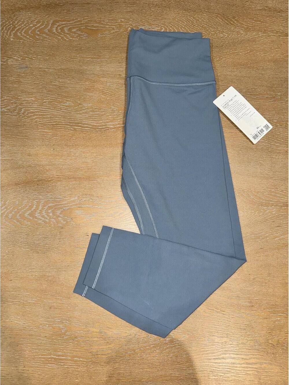 NWT Lululemon Align High-Rise Pant 25" SIZE 12 Slate Blue